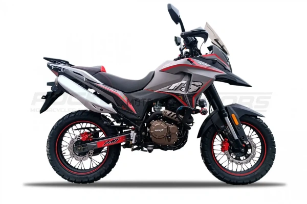 Мотоцикл кроссовый / эндуро ROCKOT (Рокот) DAKAR (Дакар) 250 (171YMM. серый/красный. ЭПТС) | Мототека