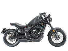Мотоцикл дорожный Zontes (Зонтес) ZT125-C (4T ZT152MI EFI) 16/16 (2024 г.) чёрный с ПТС