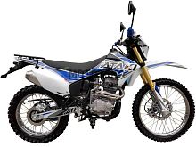 Мотоцикл кроссовый / эндуро ATAKI (Атаки) S003 LITE 250 (4T CB250 - G) 21/18 синий (2024 г.) с ПТС