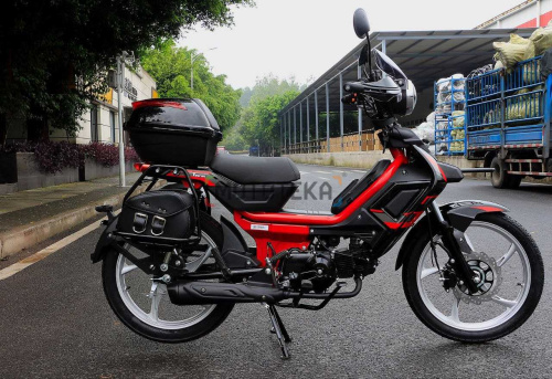 Мопед Скутеретта FXMOTO (ФХМото) RATO 50 (110) серый