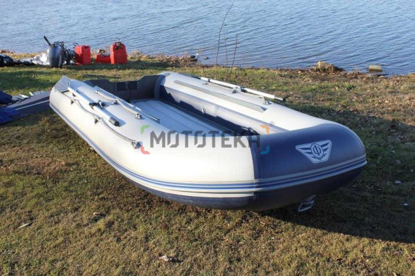 Лодка ПВХ ФЛАГМАН 360 U НДНД серый/синий Лодка ПВХ ФЛАГМАН 360 U НДНД серый/синий