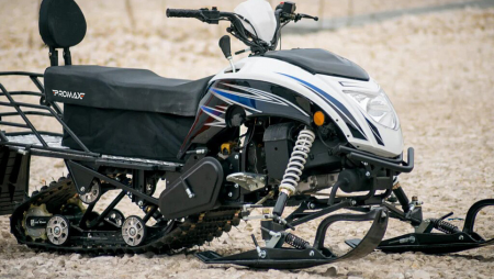 Снегоход Promax (Промакс) 210 SNOWPRO (машинокомплект) - купить с доставкой, по выгодной цене в интернет-магазине Мототека