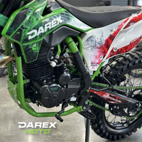 Мотоцикл кроссовый / эндуро Darex (Дарекс) ALGA 300 S (Green) Limited Edition фото 7