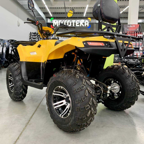 Квадроцикл IRBIS (Ирбис) ATV 200 Premium 2024 жёлтый с ПСМ | Мототека