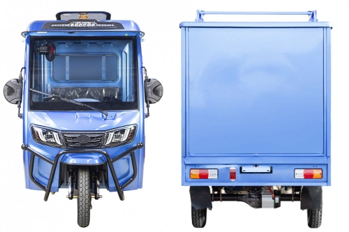 Грузовой электротрицикл Rutrike (Рутрайк) КАРГО Кабина Дуал обогрев 1500 60V1000W фото 5 Грузовой электротрицикл Rutrike (Рутрайк) КАРГО Кабина Дуал обогрев 1500 60V1000W фото 5