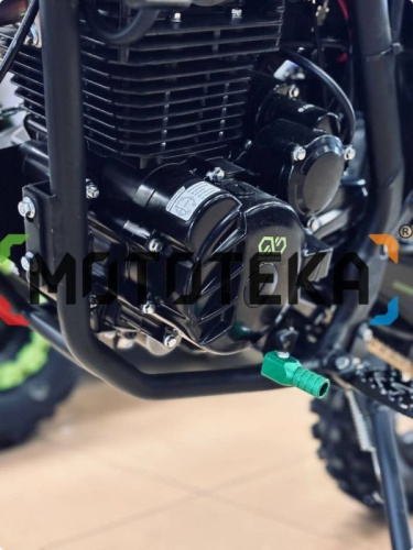 Мотоцикл кроссовый / эндуро OXO (Оксо) Venom 250 (GN-049) зелёный фото 23