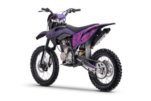 Мотоцикл кроссовый / эндуро BSE (БСЕ) Z2 L 19\16 Split Purple фото 7