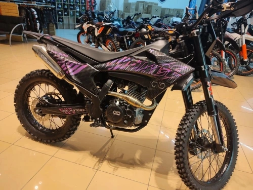 Мотоцикл кроссовый / эндуро OXO (Оксо) RAGE YB300Н фиолетовый фото 17