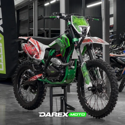 Мотоцикл кроссовый / эндуро Darex (Дарекс) Alga 300 Green Limited Edition 2025 (зеленый) фото 2 Мотоцикл кроссовый / эндуро Darex (Дарекс) Alga 300 Green Limited Edition 2025 (зеленый) фото 2
