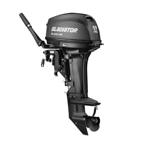Лодочный мотор Gladiator (Гладиатор) G 9.9 PRO FHS BLACKLINE фото 4