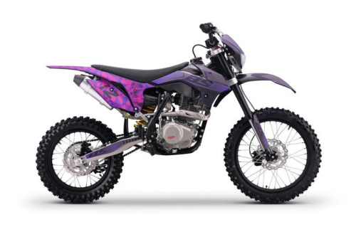 Мотоцикл кроссовый / эндуро BSE (БСЕ) Z2 L 19\16 Split Purple фото 2
