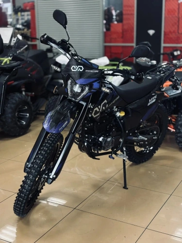 Мотоцикл кроссовый / эндуро OXO (Оксо) Lite 250 PRO синий с ПТС Мотоцикл кроссовый / эндуро OXO (Оксо) Lite 250 PRO синий с ПТС