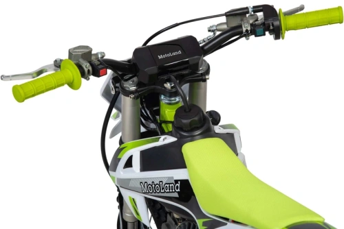 Питбайк MotoLand (Мотолэнд) SX 125 E 14/12 зелёный фото 13