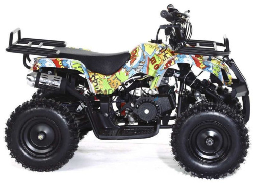 Квадроцикл детский Motax (Мотакс) ATV Mini Grizlik X - 16 [эл. ст.] бомбер (машинокомплект) фото 4