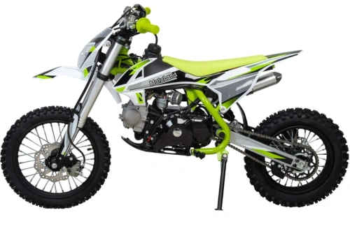 Питбайк MotoLand (Мотолэнд) SX 125 E 14/12 зелёный фото 5