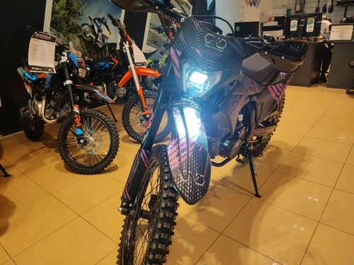 Мотоцикл кроссовый / эндуро OXO (Оксо) RAGE YB300Н фиолетовый фото 16
