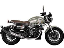 Мотоцикл дорожный CYCLONE (Циклон) RE401 (SR400 - B) 2024 зеленый с ПТС