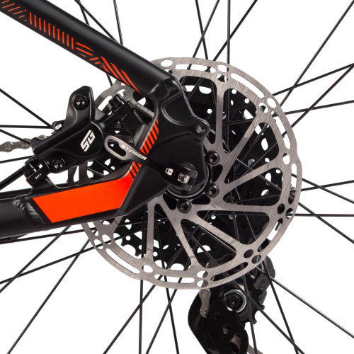 Велосипед Stinger (Стингер) Reload STD 45 Black Edition 27.5 (2025), рама 18" (165-175 см), черный фото 8 Велосипед Stinger (Стингер) Reload STD 45 Black Edition 27.5 (2025), рама 18" (165-175 см), черный фото 8