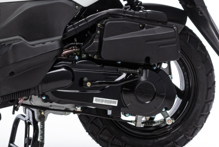 Скутер SYM (Сим) CROX 125 белый с ПТС - купить с доставкой, по выгодной цене в интернет-магазине Мототека