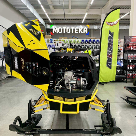 Снегоход Рыбак Торос 500 K800PRO (машинокомплект) - купить с доставкой, по выгодной цене в интернет-магазине Мототека