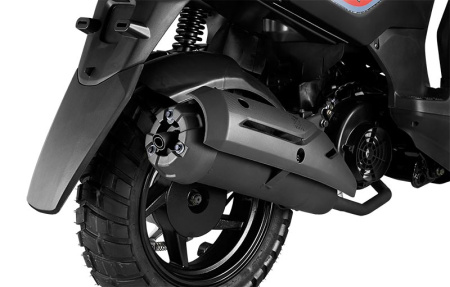 Скутер SYM (Сим) CROX 125 белый с ПТС - купить с доставкой, по выгодной цене в интернет-магазине Мототека