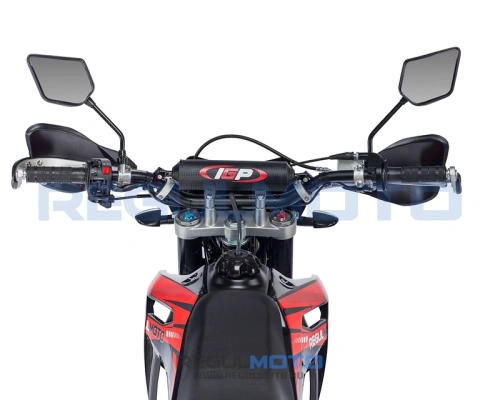 Мотоцикл кроссовый / эндуро Regulmoto (Регулмото) Sport - 003 PR 300 6 передач красный/чёрный с ПТС фото 6