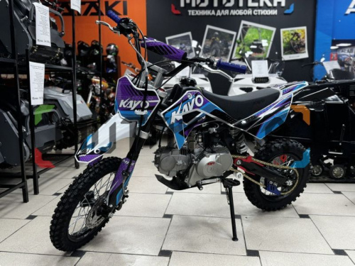 Питбайк KAYO (Кайо) MINI К125EM 14/12 (механ. сцепл., эл. стартер 2024г.) фото 4