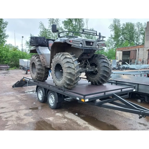 Прицеп 4 метра, двухосный БАРС 1083