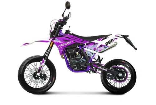 Мотоцикл кроссовый / эндуро Progasi (Прогаси) Super Max 250 SM Purple с ЭПТС фото 4